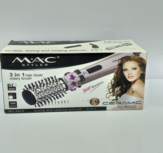 سشوار برس دار چرخشی مک استایلر مدل MC-6620