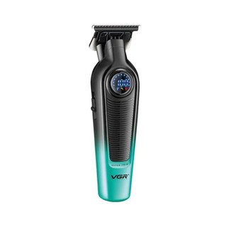 ماشین اصلاح موی سر و صورت شارژی وی جی ار مدل V-996 با تیغه سرامیک و تیتانیوم پیشرفته، باتری لیتیوم یون 2000 میلیآمپر، سرعت موتور 7000 دور در دقیقه، طراحی ارگونومیک، قابلیت اصلاح خشک و مرطوب، نمایشگر وضعیت باتری و اصلاح با شماره صفر