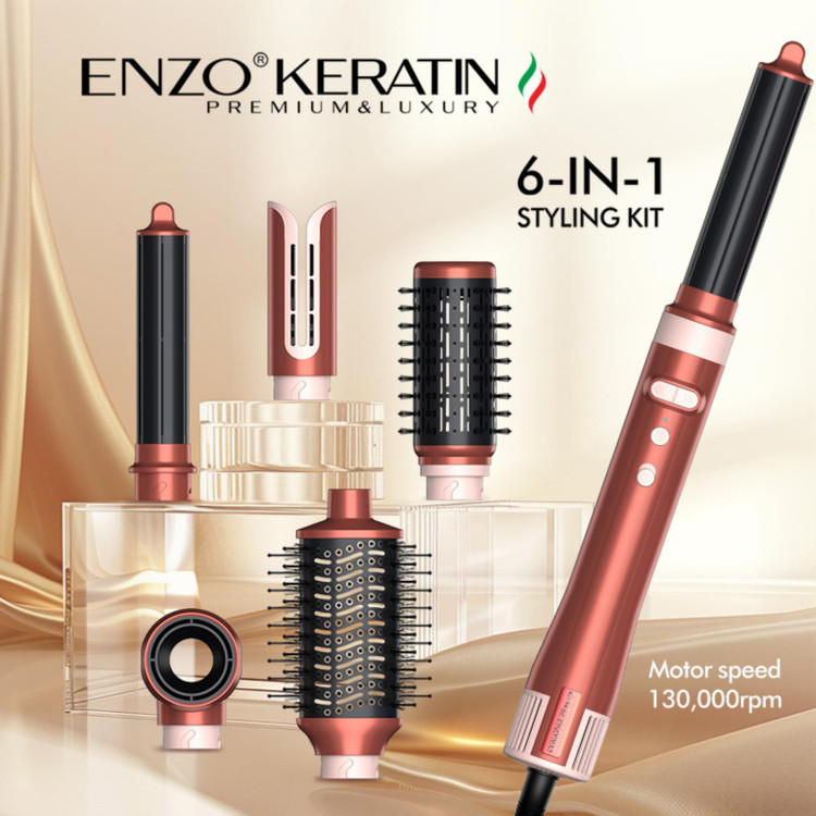 سشوار برسدار حرفه ای 1500 وات انزو پروفیشینال مدل KERATIN B2
