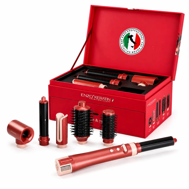 سشوار برسدار حرفه ای 1500 وات انزو پروفیشینال مدل KERATIN B2