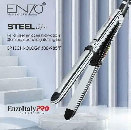 اتو مو انزو بدنه استیل کف تیتانیومی مدل EN-3127