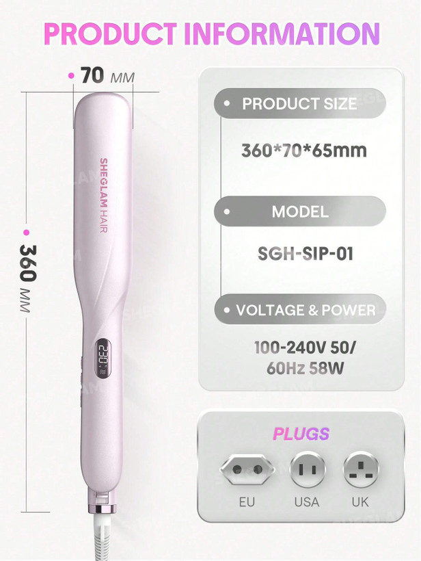 اتو مو بخار شیگلم Hydra Shot Steam Iron Pro