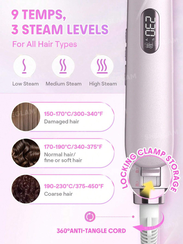 اتو مو بخار شیگلم Hydra Shot Steam Iron Pro