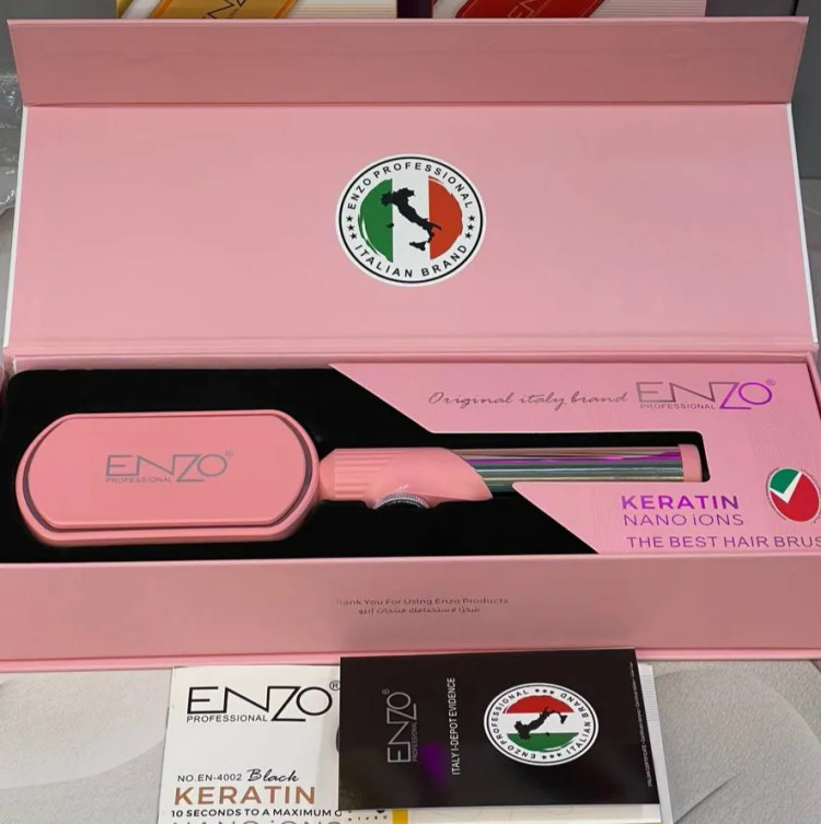 برس حرارتی صاف کننده مو انزو EN-4002