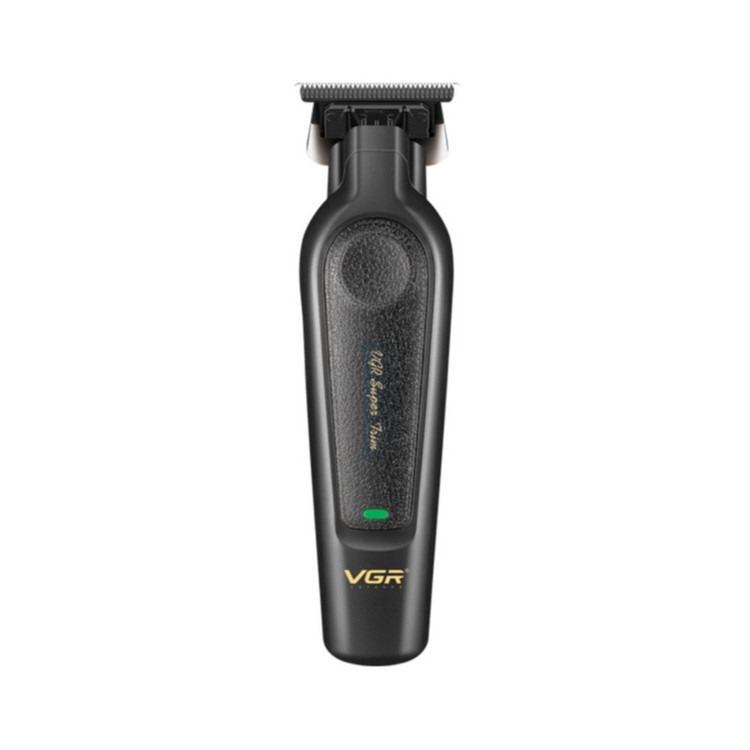 ماشین اصلاح موی سر و صورت با تیغه کربن استیل، باتری لیتیوم یون 2000 میلیآمپر ساعت، شارژ USB، قابلیت تنظیم سرعت و طراحی ارگونومیک و سبک مدل وی جی آر مدل V-995