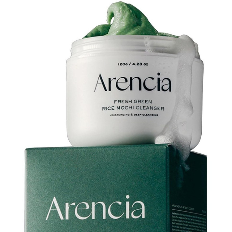 شوینده موچی چای سبز آرنسیا Arencia Fresh Green Rice Mochi Cleanser