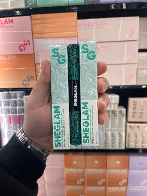 ریمل دو سر ضد آب بلند کننده و پر کننده شیگلم Sheglam All-In-one Volume & Length Mascara Black