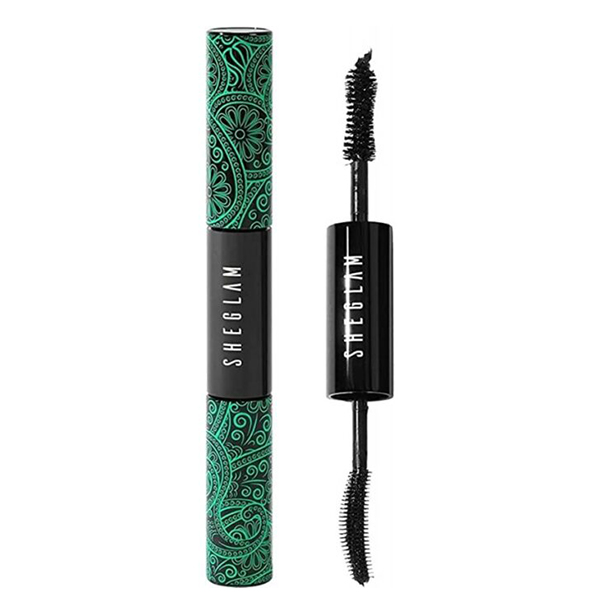ریمل دو سر ضد آب بلند کننده و پر کننده شیگلم Sheglam All-In-one Volume & Length Mascara Black