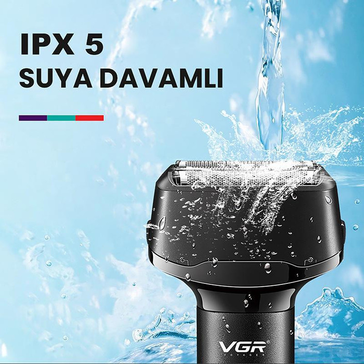 ماشین اصلاح موی صورت وی جی ار مدل V-371