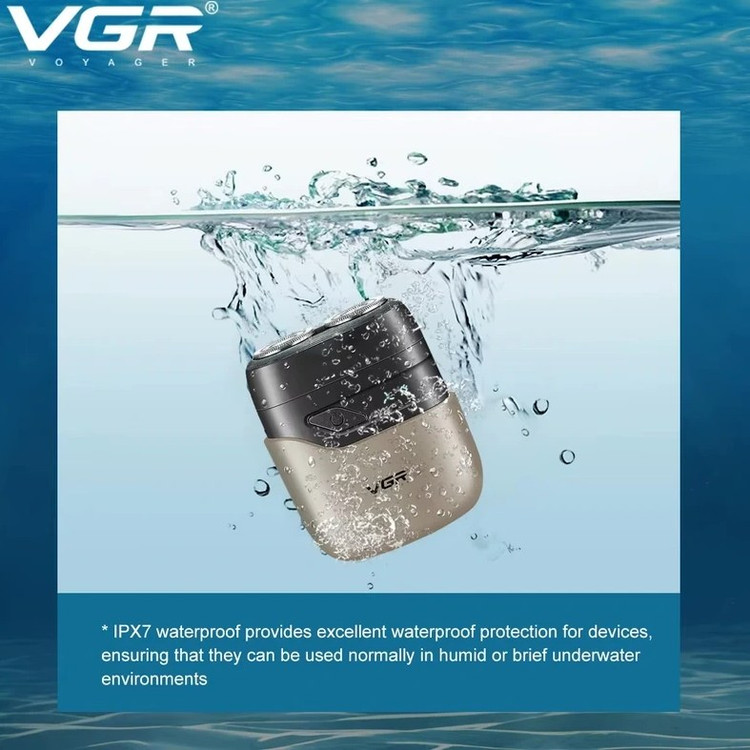 ریش تراش چرخشی جیبی وی جی آر مدل V-345