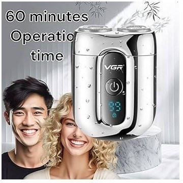 ریش تراش چرخشی جیبی وی جی آر مدل V-342