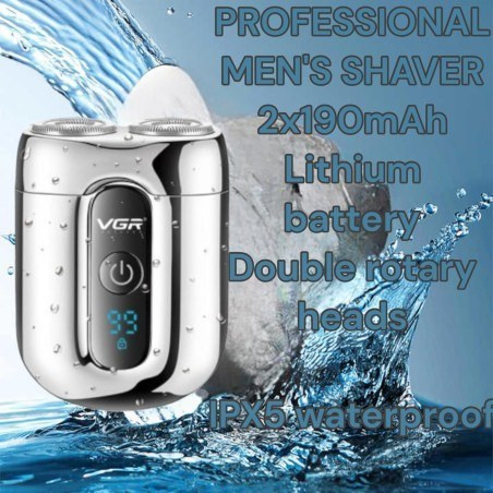 ریش تراش چرخشی جیبی وی جی آر مدل V-342