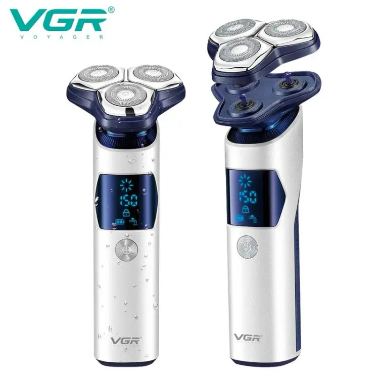 ریش تراش سه تیغ چرخشی وی جی آر مدل V-328