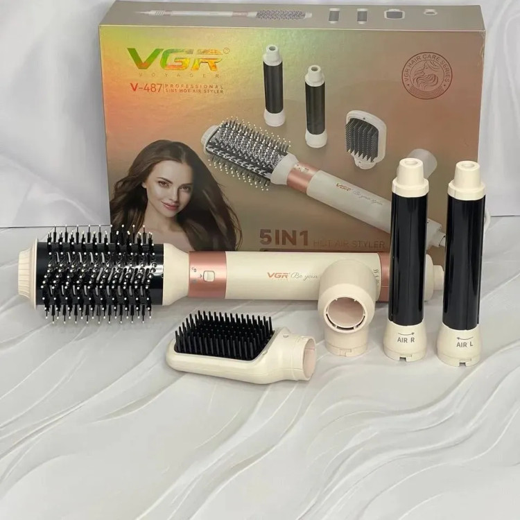 سشوار چرخشی ۵ کاره وی جی آر مدل V-487