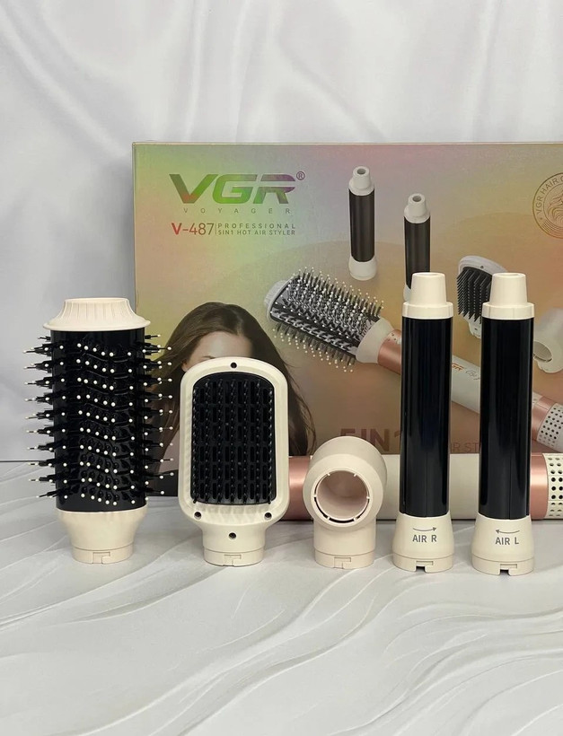 سشوار چرخشی ۵ کاره وی جی آر مدل V-487